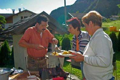 Grigliata serale con i nostri ospiti