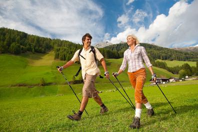 Nordic walking in Val di Vizze 