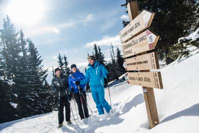 Winter hike on the Rosskopf