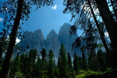 Hiking in the Dolomites